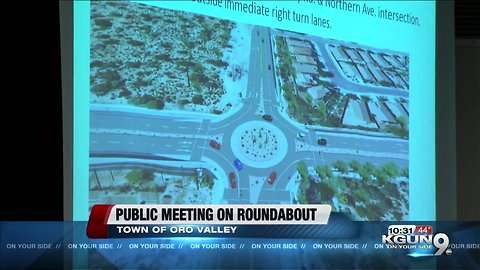 Oro Valley holds public meeting on roundabout