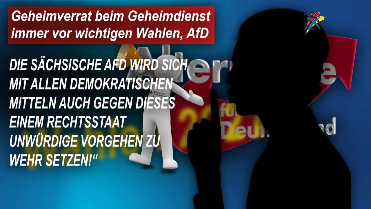 Geheimverrat beim Geheimdienst immer vor wichtigen Wahlen, AfD