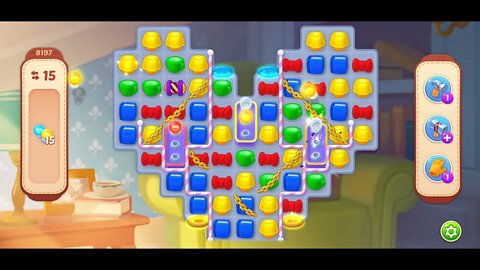 Playrix Homescapes Gameplay Walkthrough Level 8197