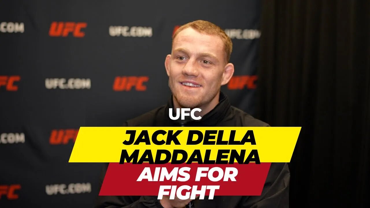 How to become successful Jack Della Maddalena Aims For Fight Of The Year With Danny Roberts