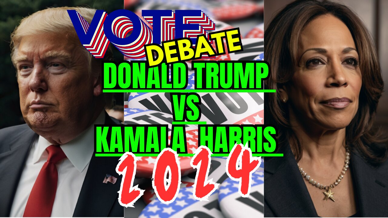 DONALD TRUMP VS KAMALA HARRIS DEBATE FIGHT OFF!