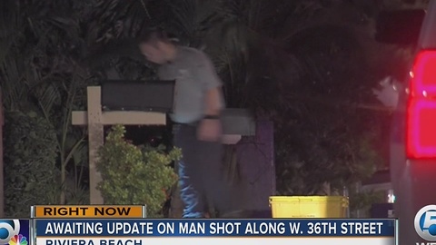 Awaiting update on man shot along 35th Street