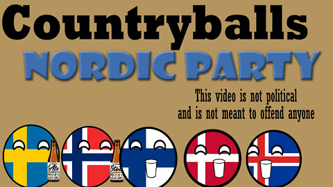 Countryballs: Nordic Party!