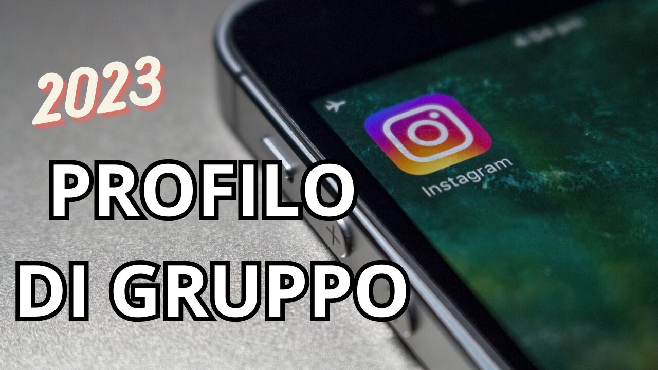 Come CREARE un PROFILO di GRUPPO su INSTAGRAM | spiegato semplice