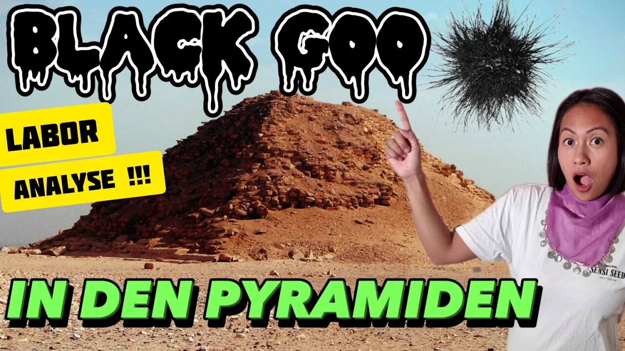 Mysteriöse SCHWARZE SUBSTANZ in den PYRAMIDEN Entdeckt! (Black Goo)