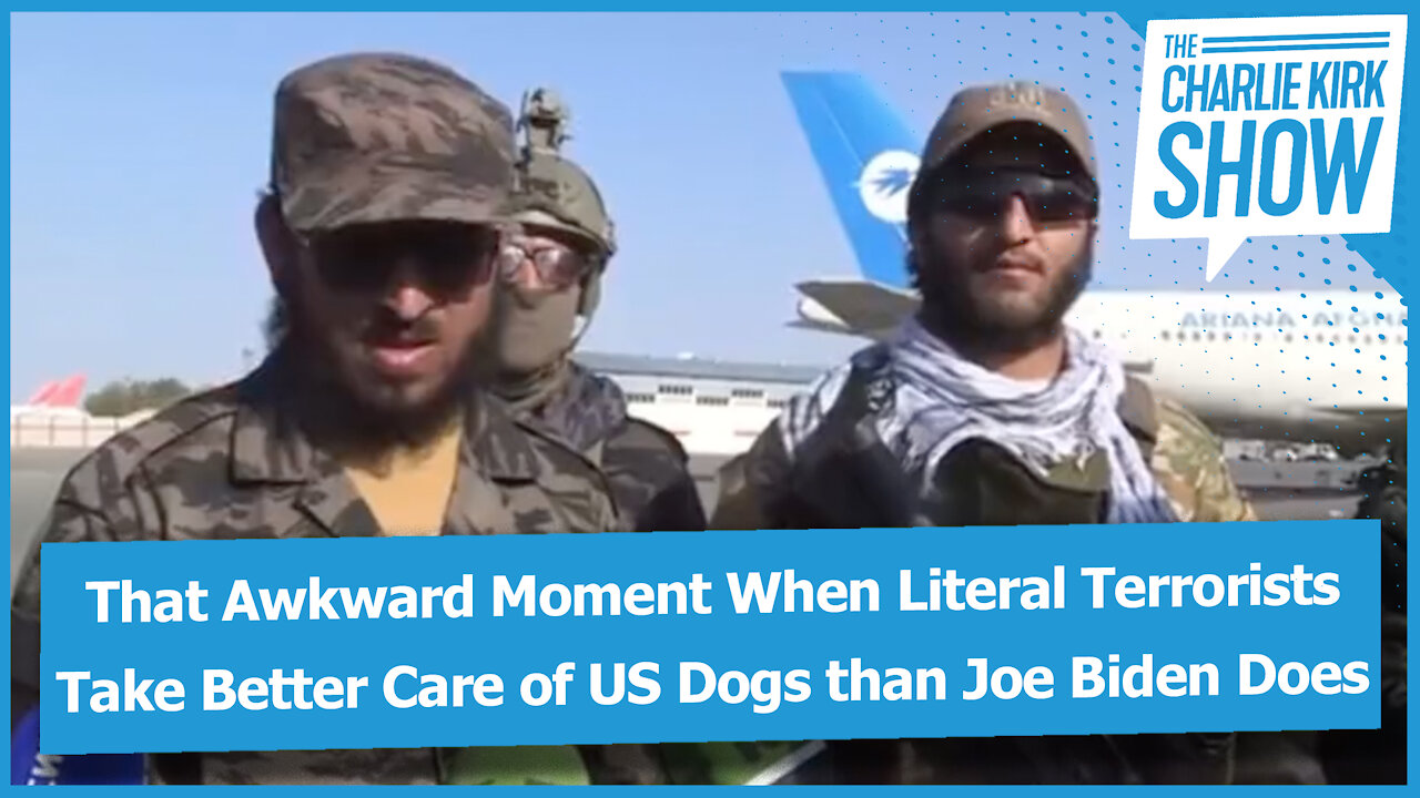 That Awkward Moment When Literal Terrorists Take Better Care of US Dogs than Joe Biden Does