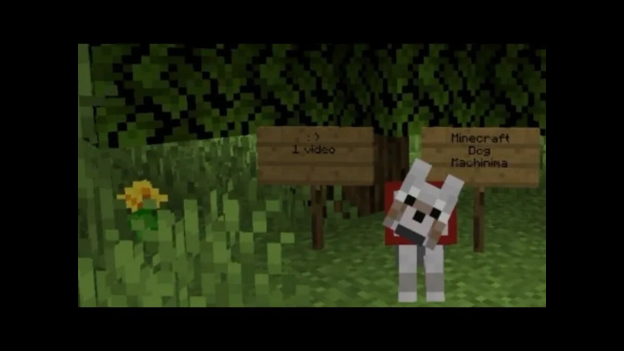 Minecraft Dog Machinima