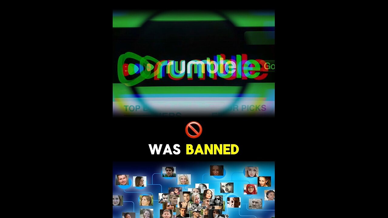 What caused Rumble to be banned in Russia?