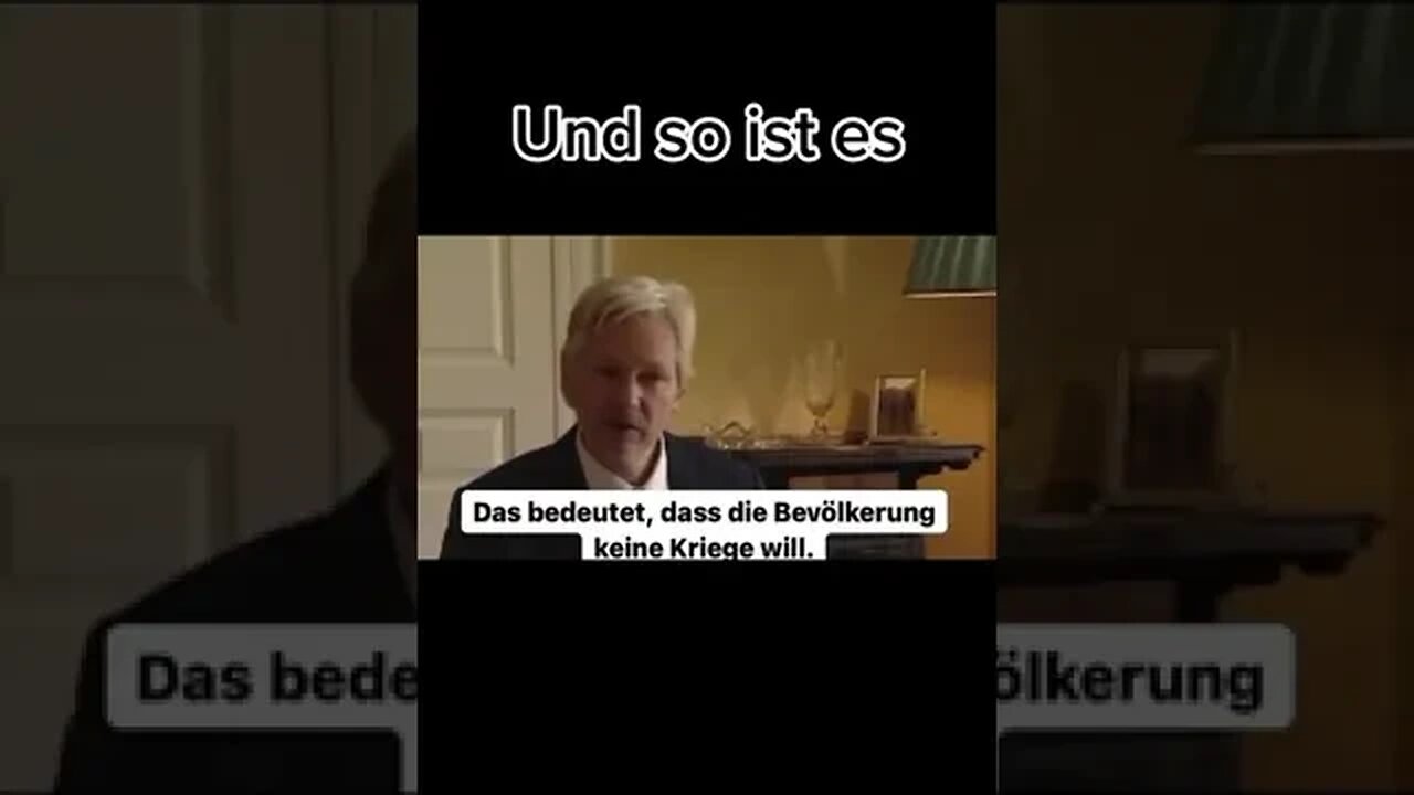 Julian Assange | Fast jeder Krieg hätte bei objektiver Berichterstattung verhindert werden können
