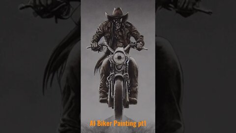 AI Biker Painting pt1