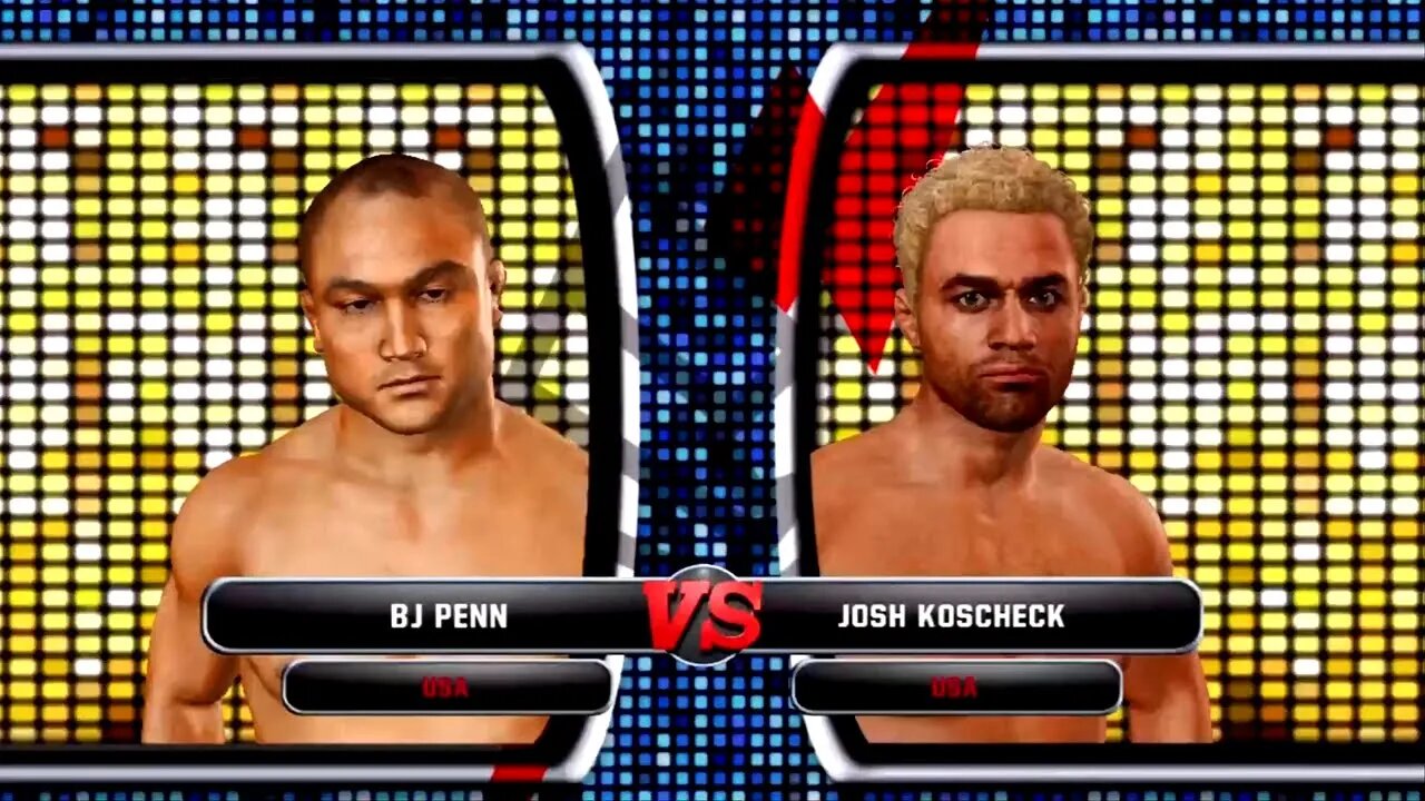UFC Undisputed 3 Gameplay Josh Koscheck vs BJ Penn (Pride)