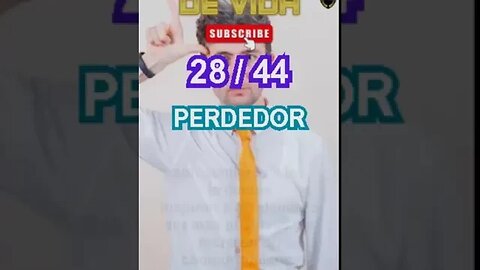 Destino de vida 28 - 44 Perdedor