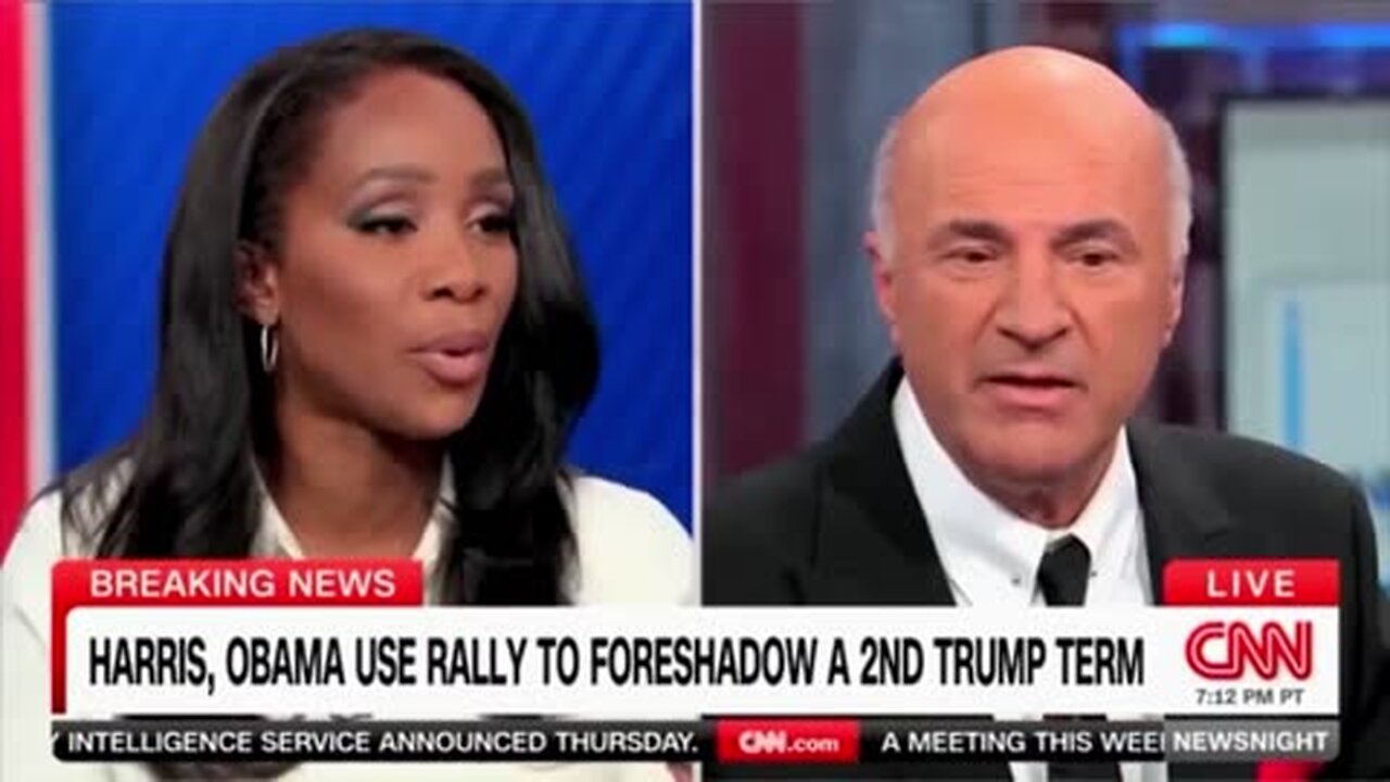 Kevin O'Leary makes CNN panel MELT DOWN with brutal truth about Kamala