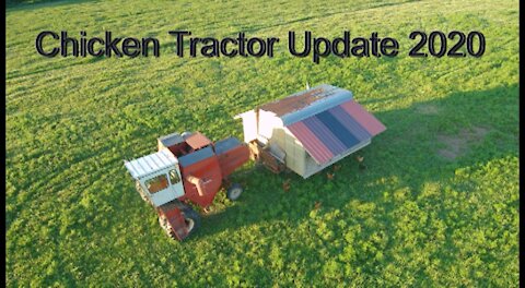 Chicken tractor update 2020