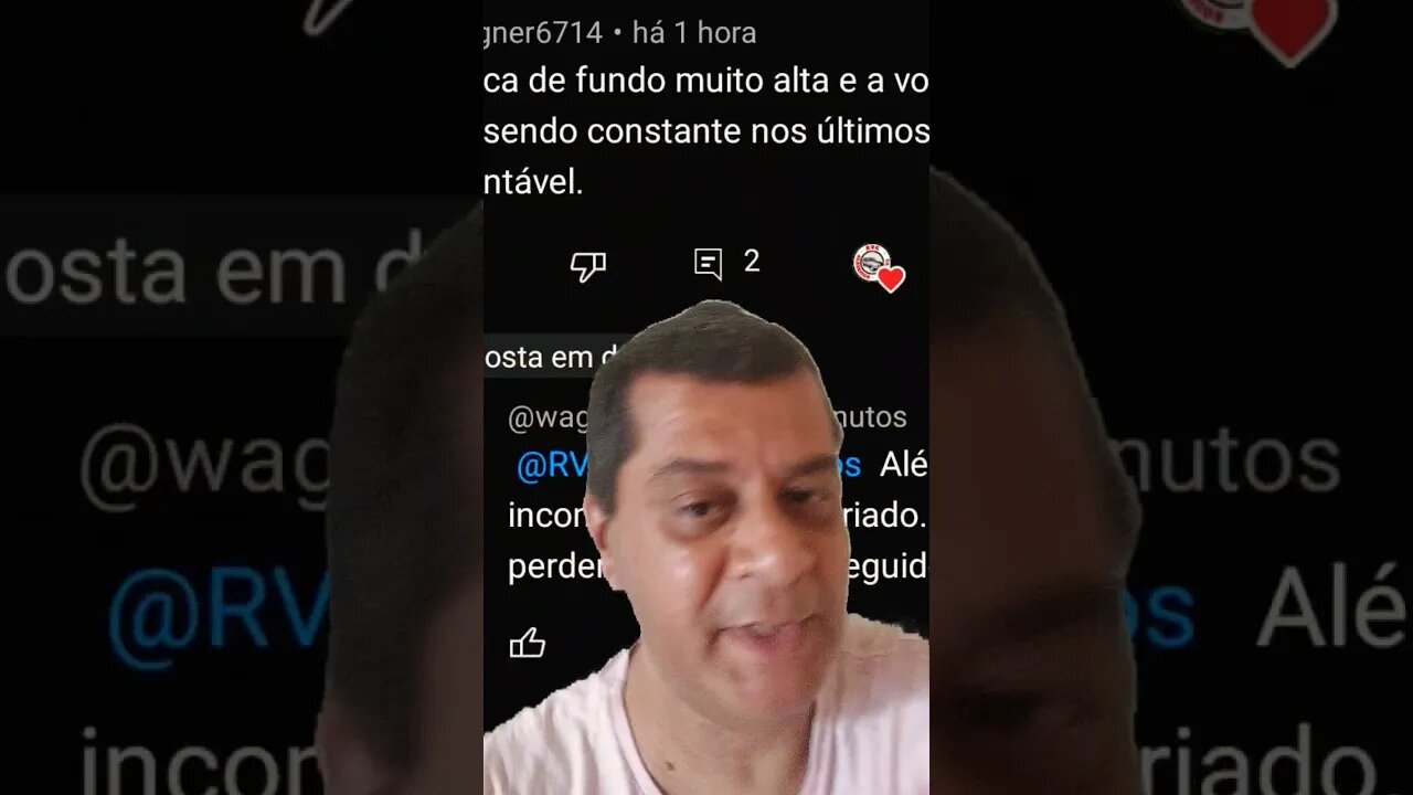 Esclarecimentos sobre o volume do áudio em alguns vídeos - desabafo