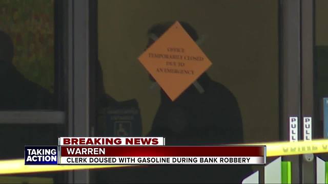 Reward offered in Warren Bank Robbery