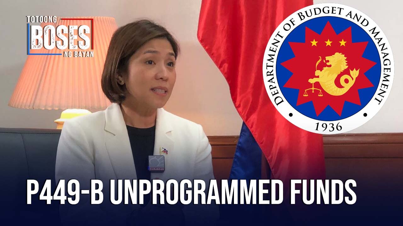 P449-B unprogrammed funds sa 2024 GAA, hindi labag sa konstitusyon −DBM