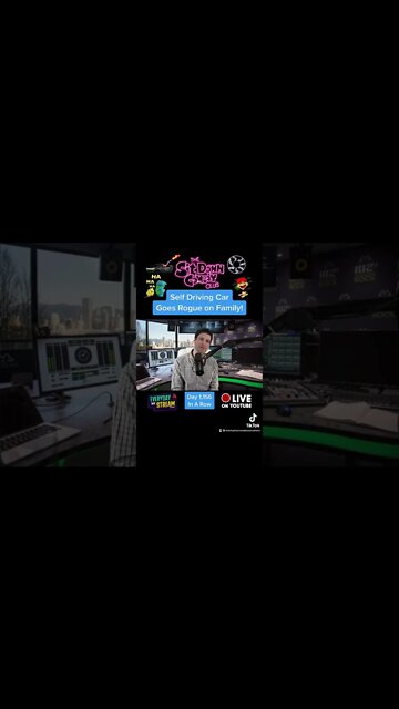 Self Driving Car Goes Full Blown Terminator On Family 😳 #comedyshorts