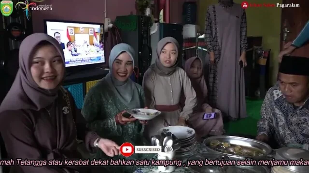 TRADISI PANTAUAN BUNTING / PERNIKAHAN KIKI & MELDA - BINTUHAN- KOTA AGUNG - LAHAT - SUMSEL