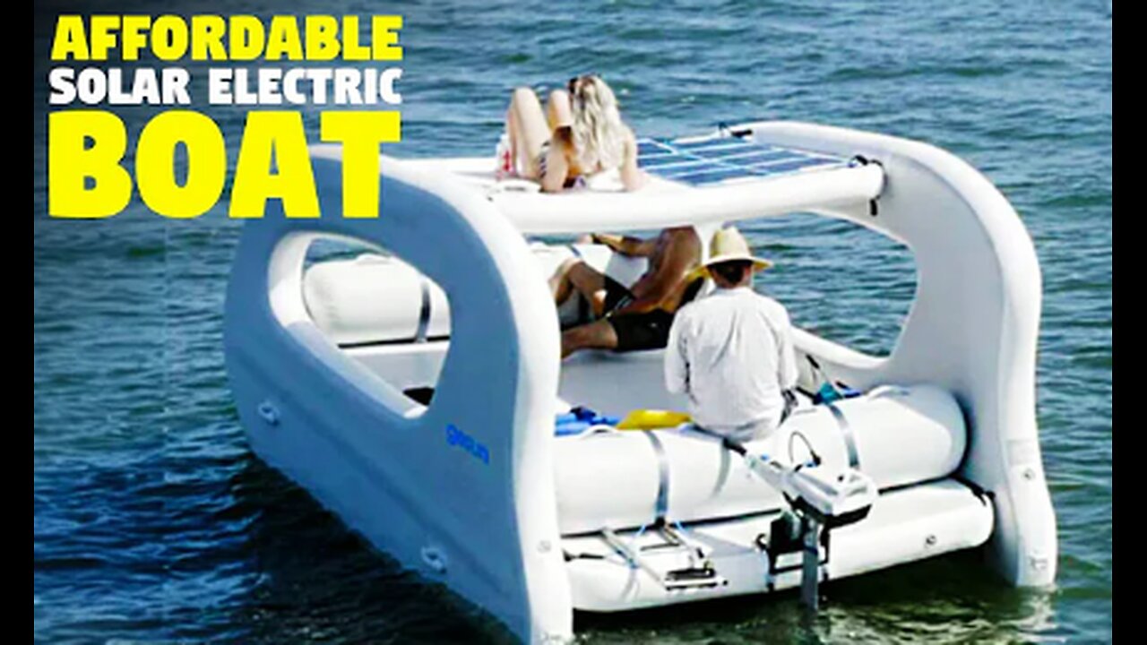 Elcat Solar Electric Boat