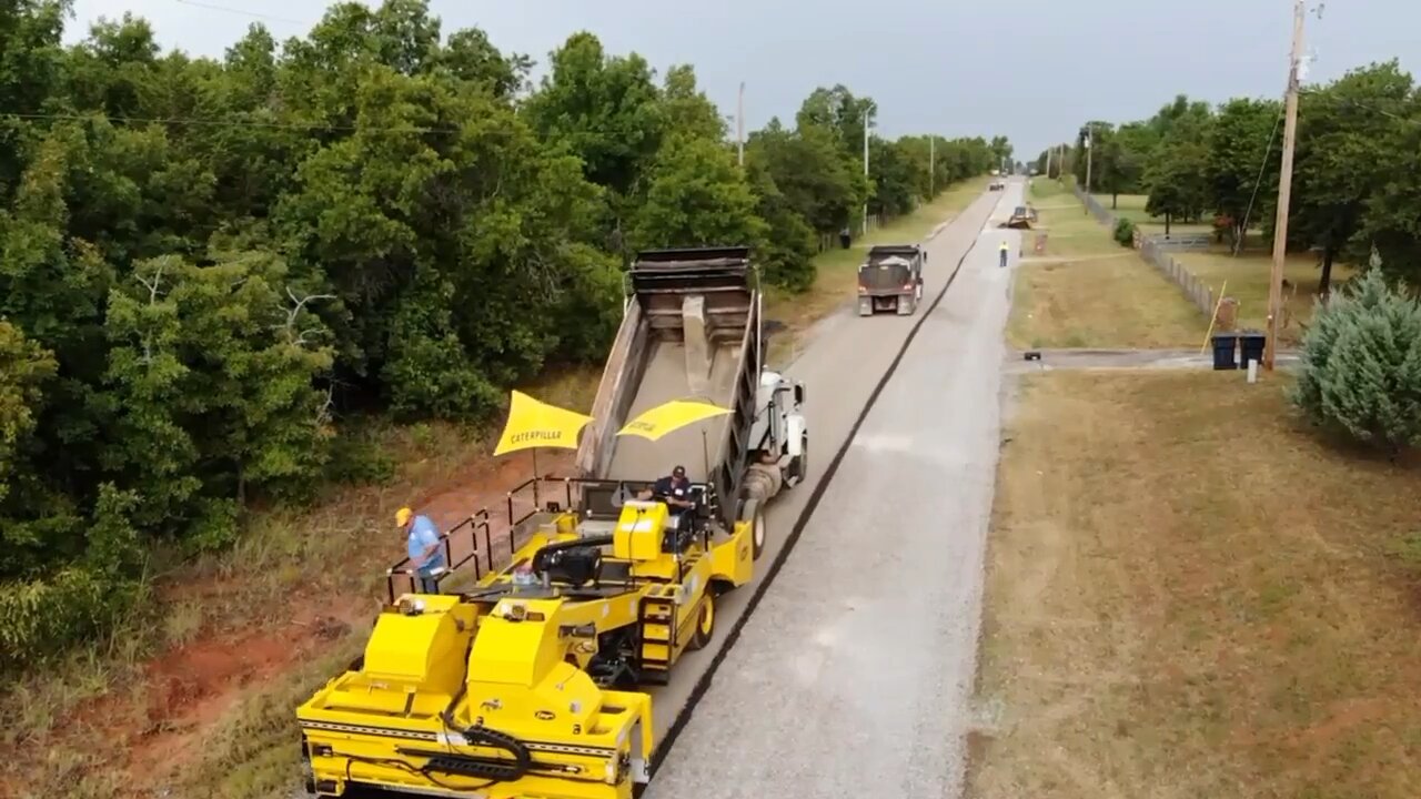 Oil & Chip Seal Road Maintenace