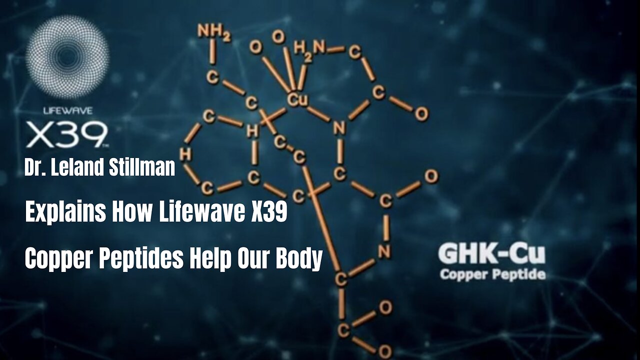 What Do Lifewave X39 Copper Peptides Do? Dr. Leland Stillman 2023
