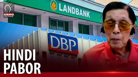 Enrile, hindi pabor sa merger ng Land Bank at DBP