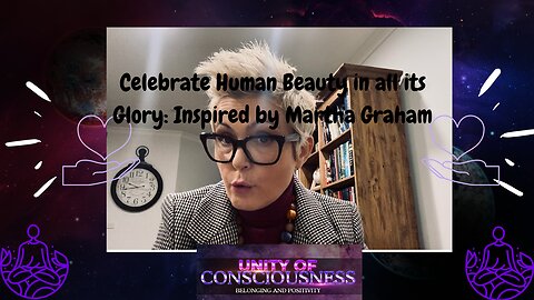 Re-Discover that Human Beauty is a Miracle through the Mirror: based on Martha Graham Quotes #shorts
