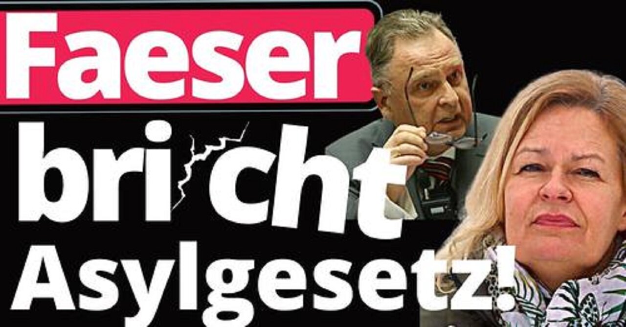 Oberster Verfassungsrichter a.D zerstört Nancy Faeser komplett!
