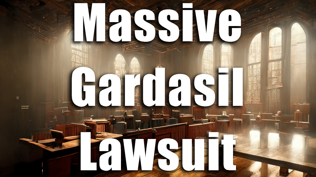 MASSIVE Gardasil Lawsuit: Same M.O. From Usual Suspects