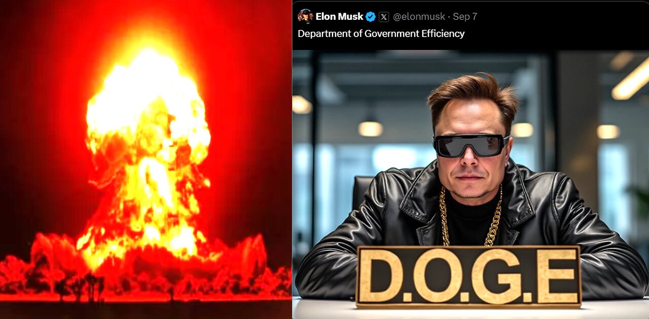 ELON & VIVEK TO HEAD THE "NEW MANHATTEN PROJECT" DOGE-CUT 50% OF GOVERNEMENT?*