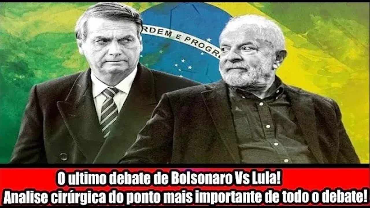 MELHOR DEBATE DE TODOS OS TEMPOS, BOLSONARO X LULA!!!