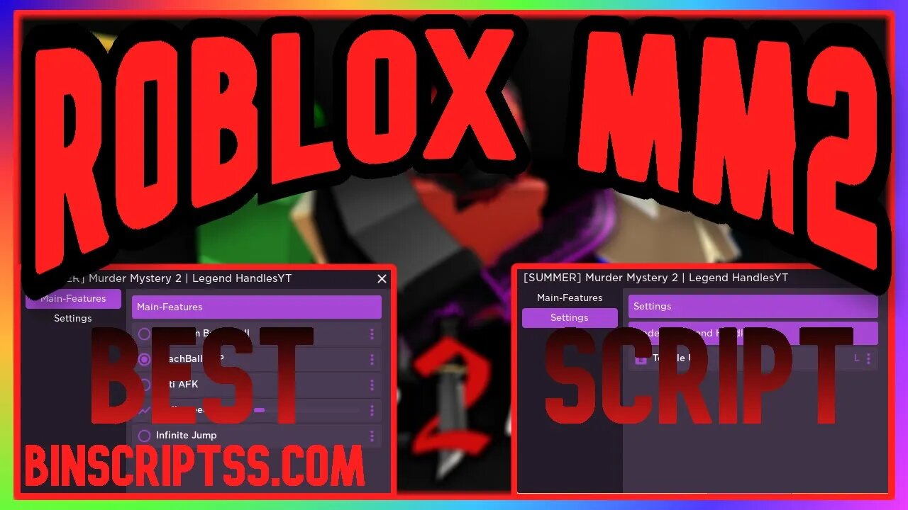 ROBLOX [SUMMER] Murder Mystery 2 Script - LOTS OF FEATURES *PASTEBIN 2023*