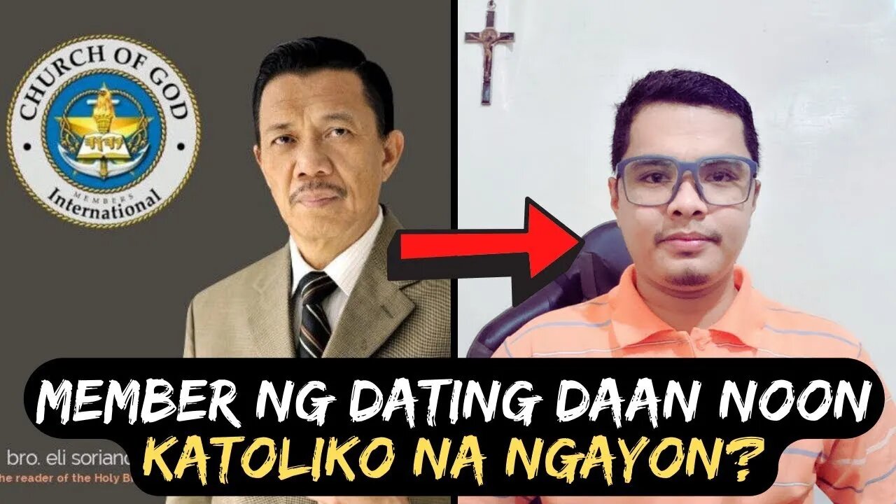 💥Dating member ng ANG DATING DAAN isa ng KATOLIKO ngayon??| Bro Gabriel De Guzman conversion story!