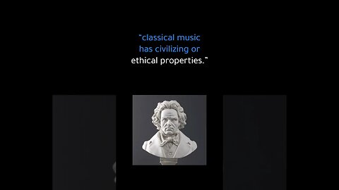 Classical Music for Study and Good Behaviour?