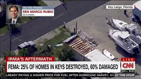 Rubio discusses Hurricane Irma recovery efforts on CNN