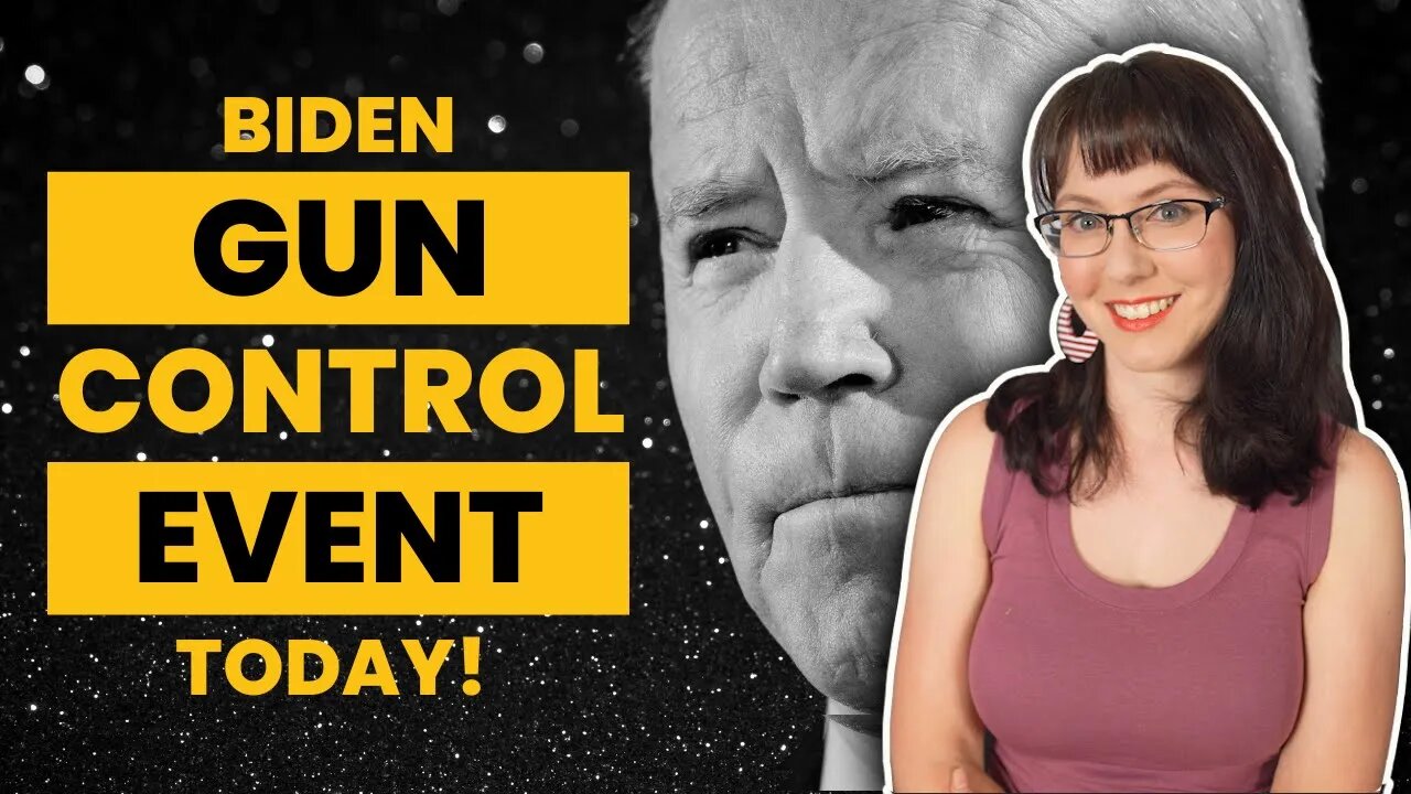 Biden Attends Big Gun Control Summit!