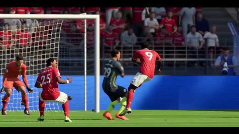 FIFA Career Mode Nottingham Forest S:5 2022-2023 EPL Match 6 VS Man City (4-1-0)