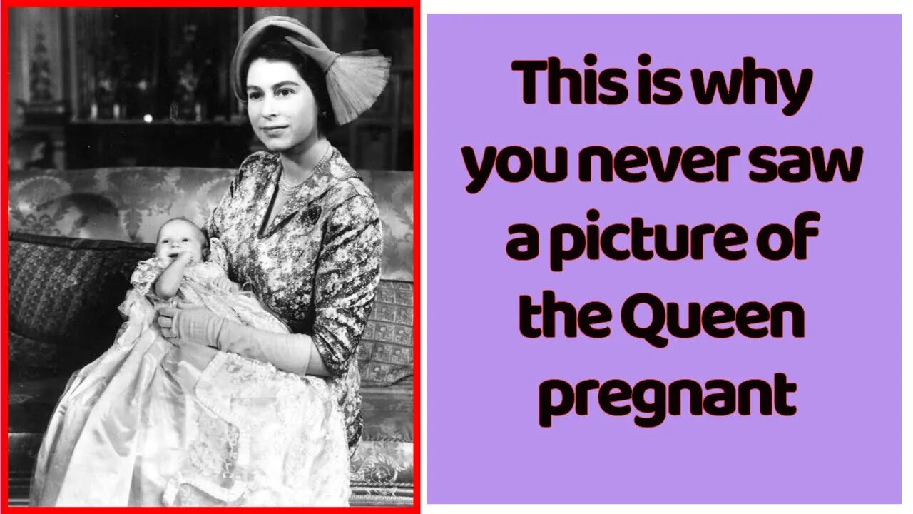 This is why you never saw a picture of the Queen pregnant #news #usanewstoday