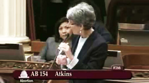 The California AB-154 Abortion Story (Full Senate Vote)