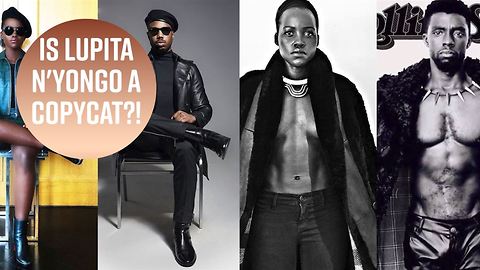 Lupita N'yongo recreates magazine shoots for fun