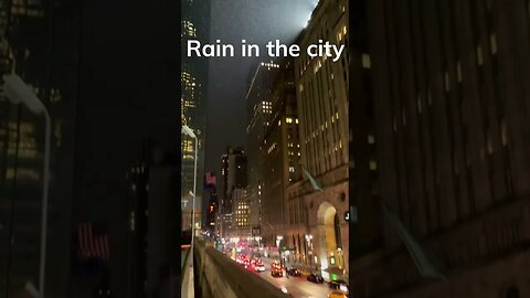 "City Rainfall: What You Don't Know Will SHOCK You!" #shorts #asmr