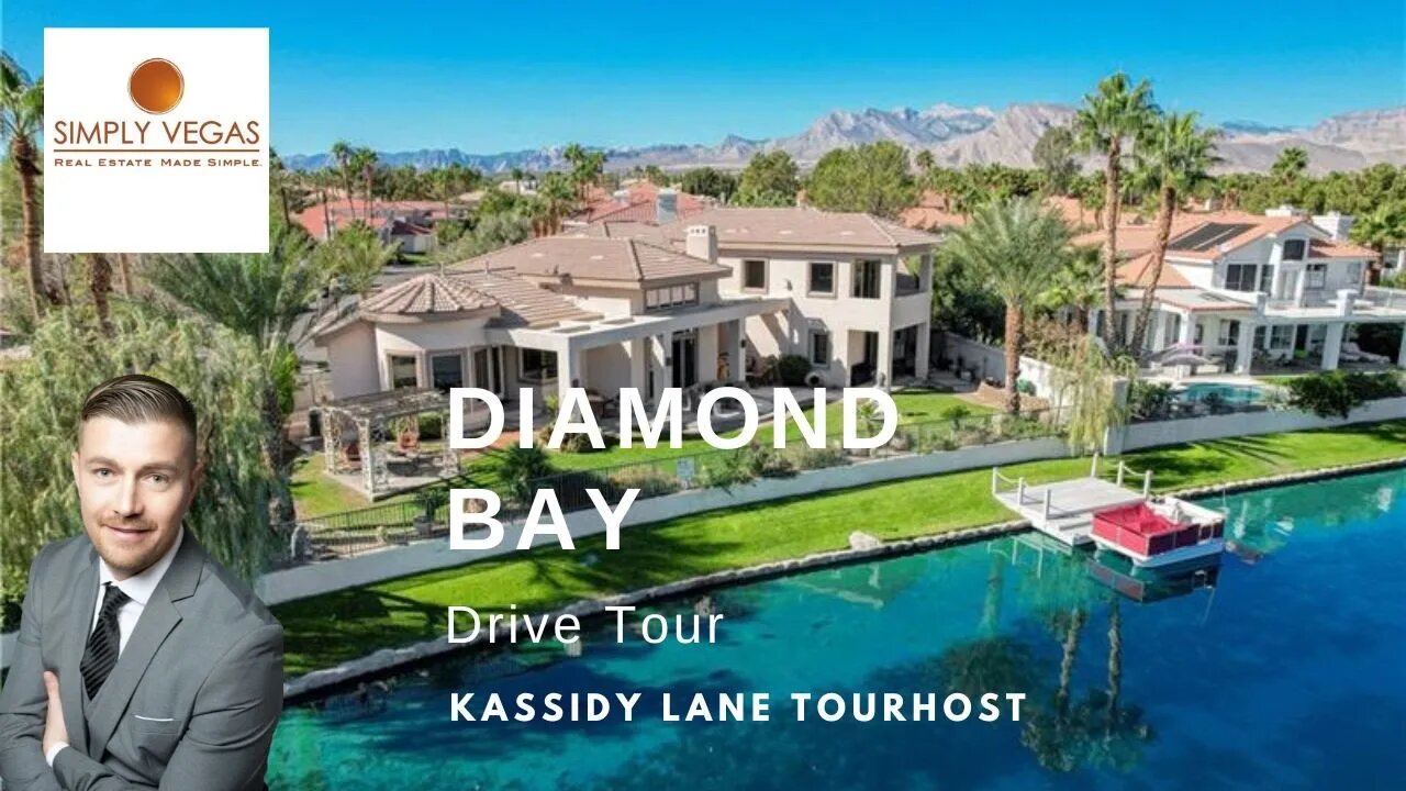 Diamond Bay Lakefront Gated Las Vegas Community 89128 Drive Tour