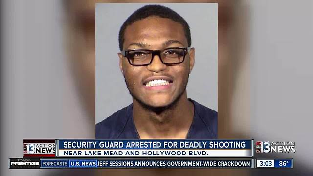 Security guard arrested for deadly shooting