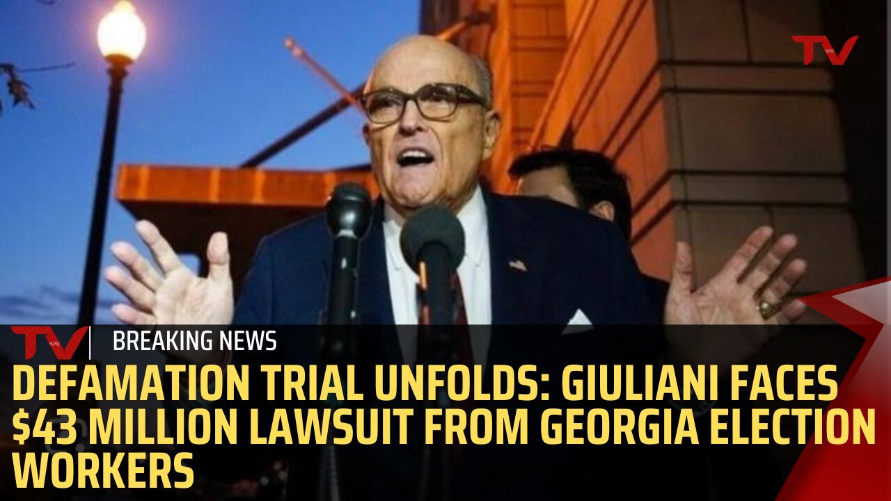 Defamation Trial Unfolds: Giuliani Faces $43 Million Lawsuit from Georgia Election Workers