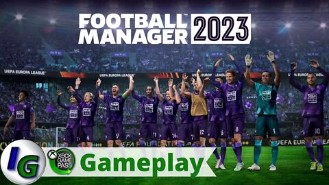 Football Manager 2023 Console Gameplay on Xbox Game Pass