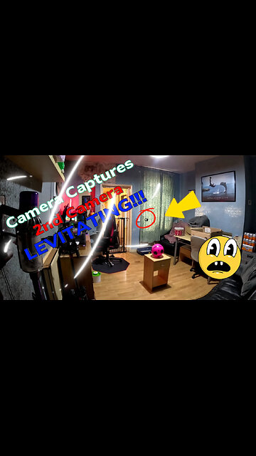 Camera Captures Second Camera LEVITATING!! 🤯😲