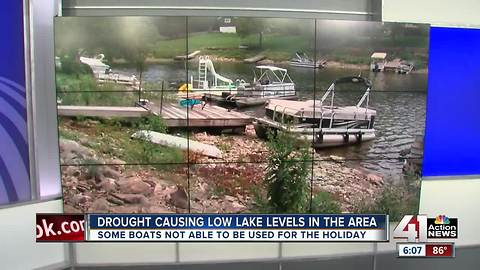 Low lake levels dampen Lake Waukomis boaters