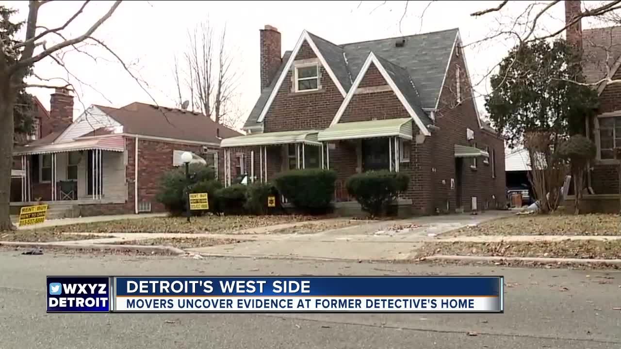 Evidence found in retired Detroit Police homicide detective's home during eviction