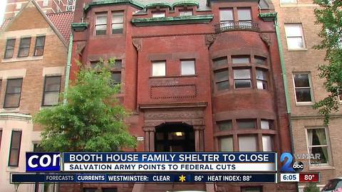 Booth House Family Shelter to Close